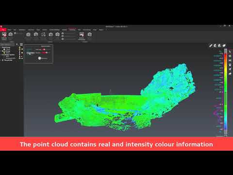 Cyclone 3DR: Convert and export a coloured mesh into an OBJ textured mesh