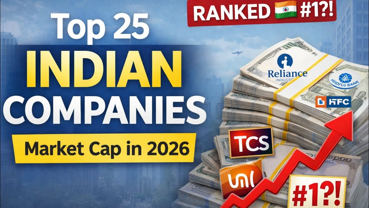 Top 25 Most Valuable Companies in India By Market Capital | 2026 | 🏗️🌐🏭🇮🇳💵