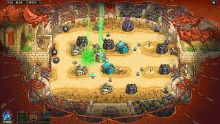 Kingdom Rush Vengeance how to beat The grand arena Campaign mode with 3 Stars on impossible