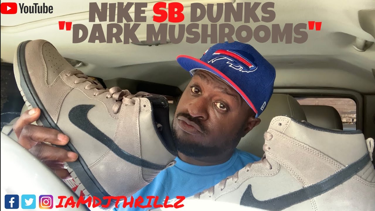 dunk high dark mushroom