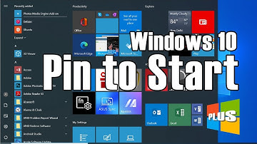 Windows 10 Tutorial | Pin Favorite Settings and Application to Start Menu