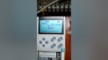Lenze variable frequency drive (VFD) parameter