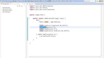 Simulate Keyboard Input - Java Quick Tip