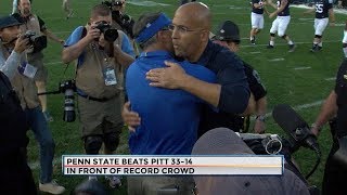 James Franklin: Beating Pitt is like beating Akron