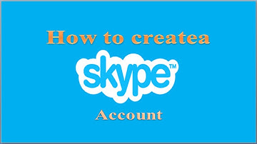 How to create a skype account step by step
