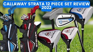 CALLAWAY STRATA 12 PIECE SET REVIEW 2022 | BEST GOLF CLUB SETS FOR THE MONEY || GOLF TOPIC REVIEWS