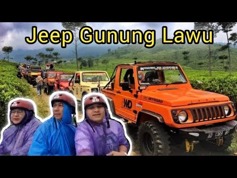 Keseruan NAIK JEEP Ke GUNUNG LAWU CANDI CETHO Jawa Tengah