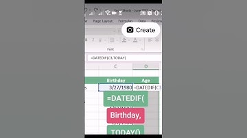 Calculate Age in Excel in seconds #extricks #exceltips #exceltutorial #excelbasics