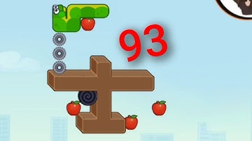 Snake Puzzle Slither to Eat gameplay walkthrough New game 93