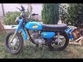 Am pornit motocicleta Minsk 125cc după 17 ani !