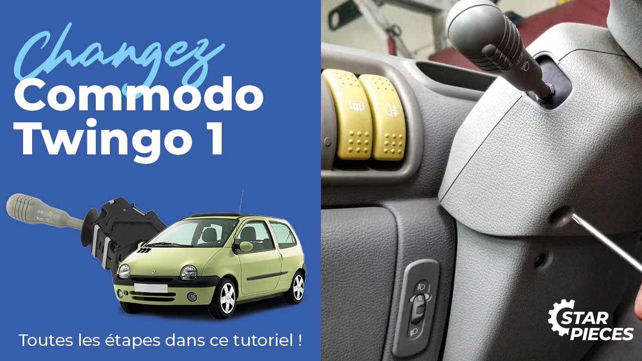 Comment changer le commodo d'une Twingo 1 ? 