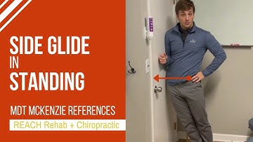 MDT Lumbar Side Glide in Standing (w/ Extension) | McKenzie Method Exercise References
