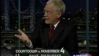 Countdown: David Letteman Tears Up McCain