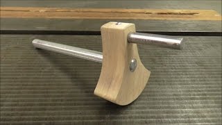 Making a wooden air engine - part 4 of 10 - Crankshaft