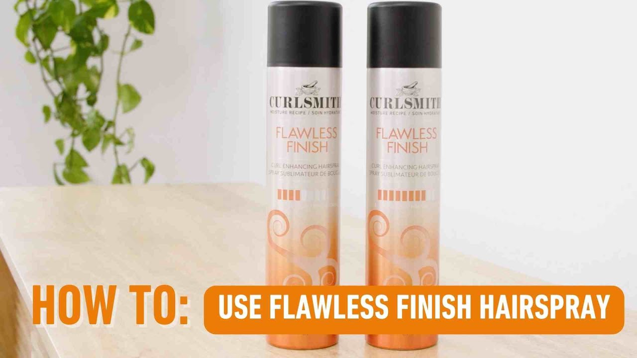 Flawless Finish Hairspray - Flexible Hold - Curlsmith