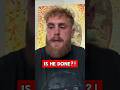 Jake Paul Says His Boxing Career Might Be OVER Now #shorts