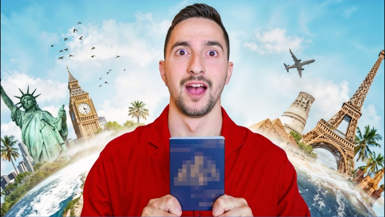 اشتريت جواز سفر اجنبي وفاجئت ابوي !!