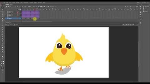 Bird Walk cycle Tutorial for Beginners in Adobe Flash and Animate