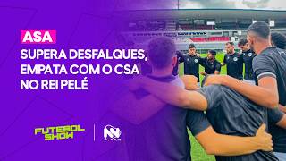ASA supera desfalques, empata com o CSA no Rei Pelé