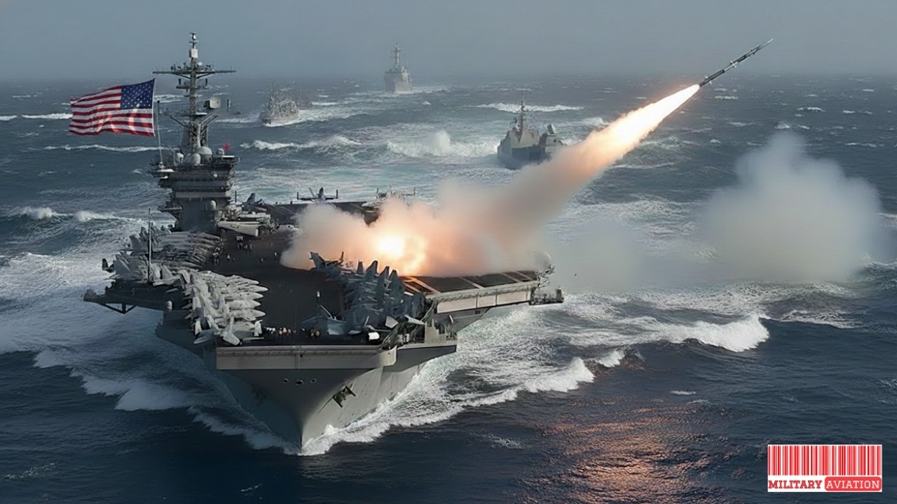 Напряженность между США и Ираном растет: авианосец USS Gerald R Ford (CVN-78) находится в состоянии