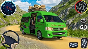 Mini Coach Bus Driving Game 2025 - Offroad Bus Simulator 3D Real Bus Driving Game - Android Gameplay