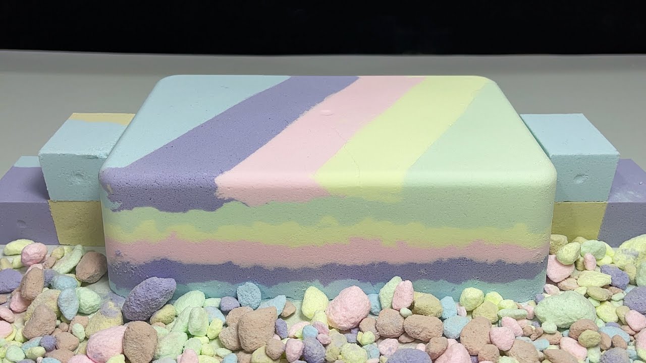 Satisfying Video I ASMR Baking Soda I Super soft and wet