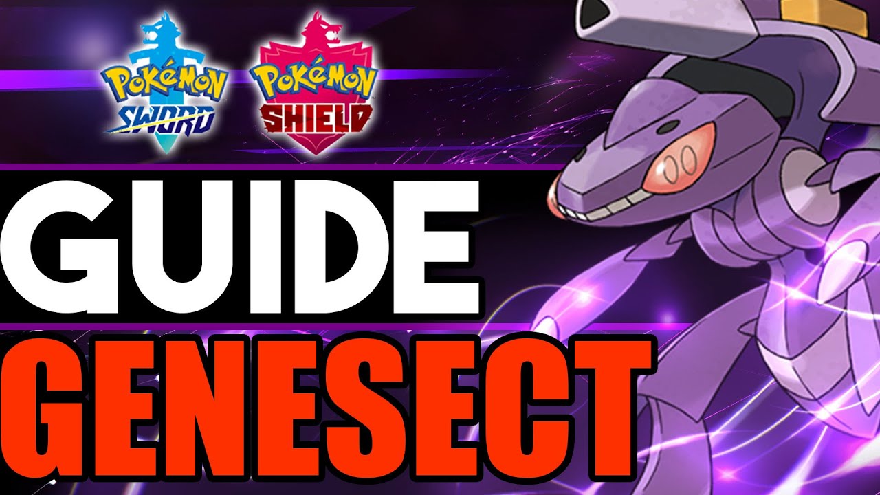 Pokemon Sword and Shield- 💥6IV PERFECT💥Mythical Genesect FAST