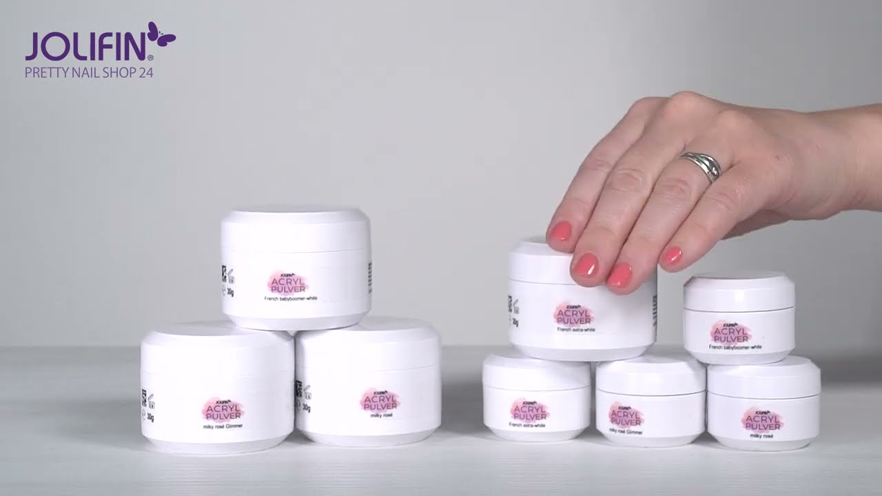 JND Acryl-Pulver Professionell – 30 G, Für Nagelverlängerungen & Nagelkunst, Ultrafein & Stark Haftend