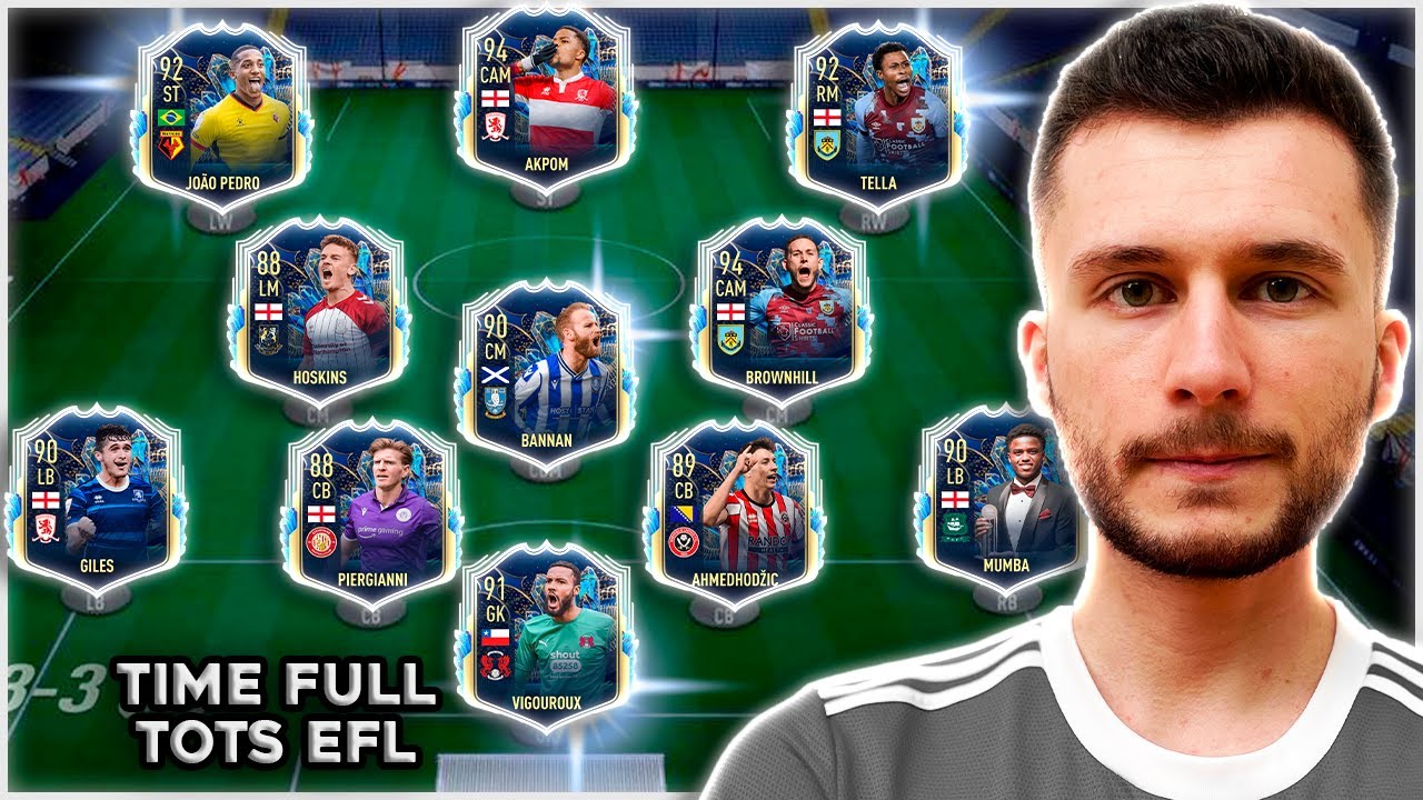 JOGUEI A WL COM UM TIME FULL TOTS DA EFL, O TIME É BUGADO DEMAIS!! FIFA 23 - UT