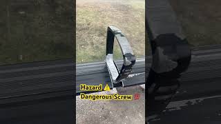 Hazard ⚠️ Dangerous Screw 💯