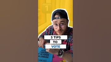 Voting is simple as 1 - 2 - 3