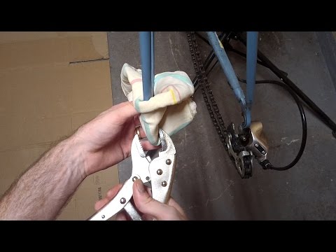 Como endireitar Bent traseira Dropout Aço Bicicleta Blogger