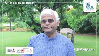 Dr. Khadar Vali, Millet Man of India about Importance of Millets.#KhadarVali