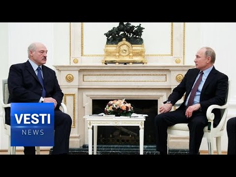 More Integration With Belarus! Lukashenko and Putin Hold Intense 4 Hour Long Negotiations newspaper mockup