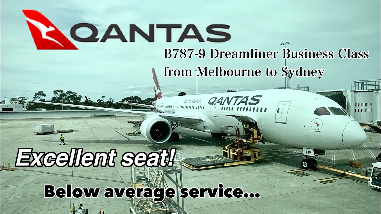 Trip Report | Qantas (BUSINESS CLASS) | Boeing 787-9 | Melbourne (MEL) to Sydney (SYD)