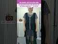 반팔 롱티셔츠, 숏원피스 + 쉬폰조끼 세트 #조끼원피스세트 #쉬폰이중영어옆줄원피스 #중년여성의류 #6070대여성의류 #5060대여성의류 #라이브의류방송 #fashion