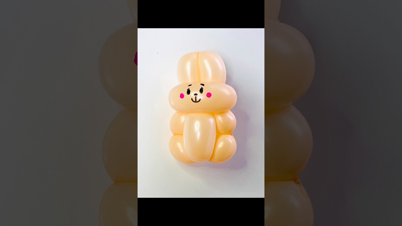 45】The easiest rabbit to make in the world!? 🌍 世界で一番簡単に