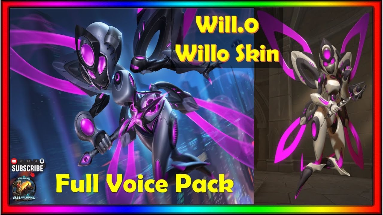 Paladins 5.1 Schism - Will.0 Willo Skin Full Voice Pack