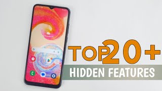 Samsung A04e Top 20++ Amazing Unique Features | Hidden Settings Of Galaxy A04e