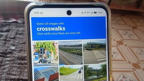 How to select all images with crosswalks click verify once there are none left hindi