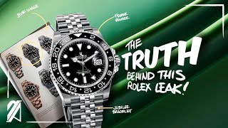 LEAKED! Rolex GMT Master II Black Bezel Jubilee (126710LN) - YouTube