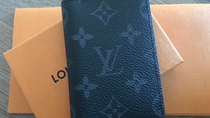 Louis Vuitton LV pocket organiser cobalt Blue Leather ref.253687