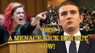Barron Trump DESTROYS Liberal Student in Debate - He Left The Entire Room Silent!