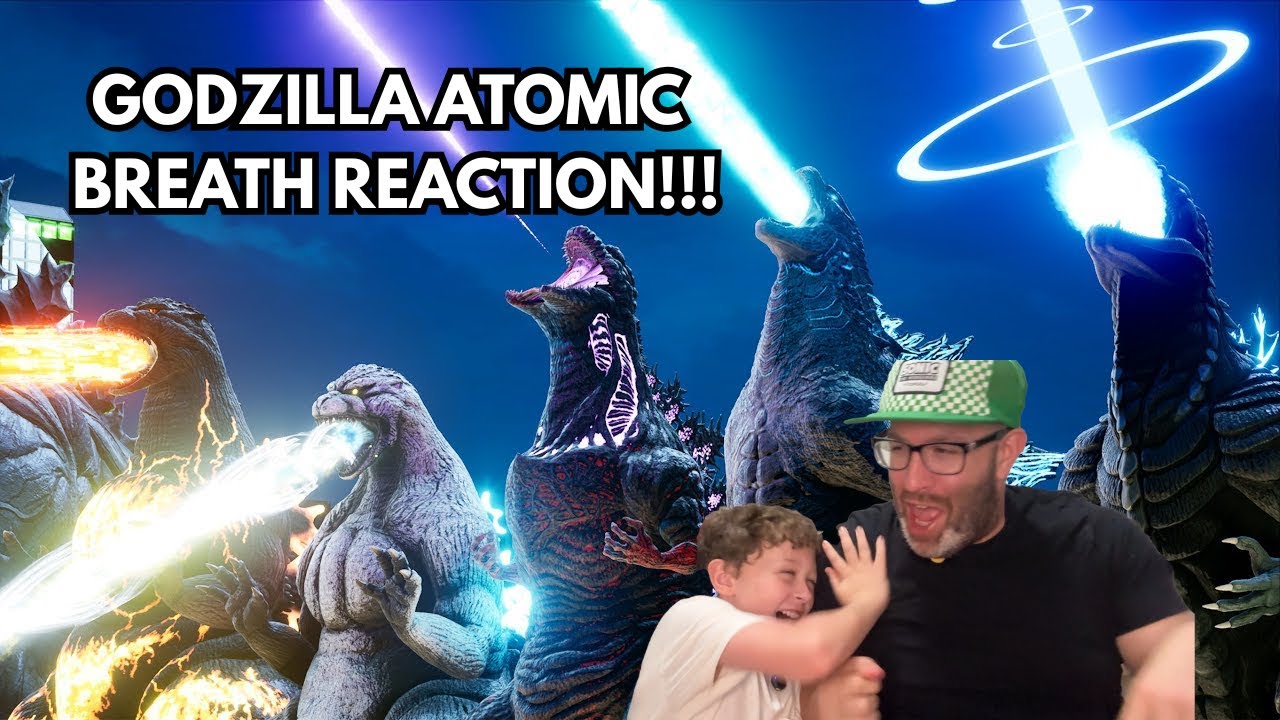 Brian and Jonah REACT to the Evolution of Godzilla's Atomic Breath!!