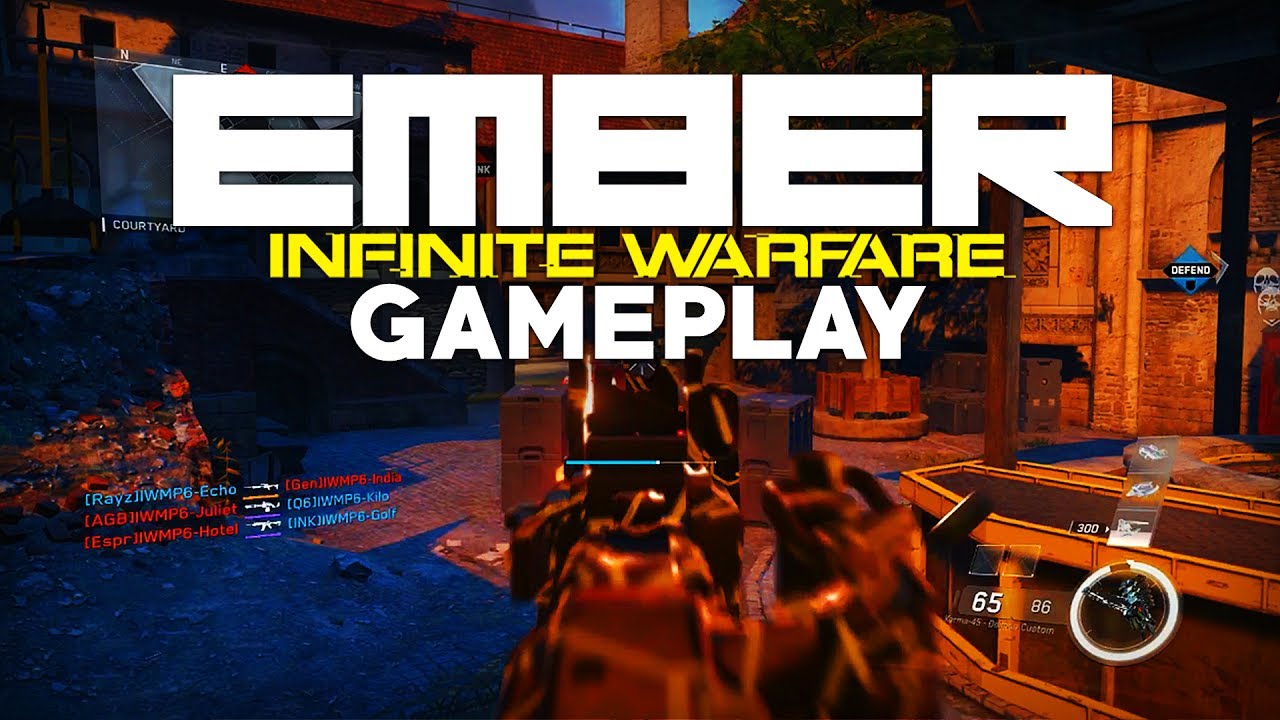 EMBER: EARLY GAMEPLAY ( RESISTANCE MW3 REMAKE - INFINITE WARFARE DLC 3 ABSOLUTION)