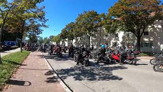 Große Motorraddemo gegen Streckensperrungen - Rosenheim #KVDM @RoyHess666