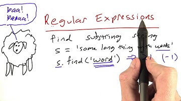 Regular Expressions Review - Part 1 - Design of Computer Programs