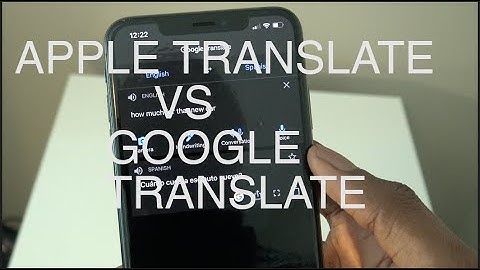Apple Translate Vs Google Translate iOS 14: Apple Translate Vs  Google Translate Comparison