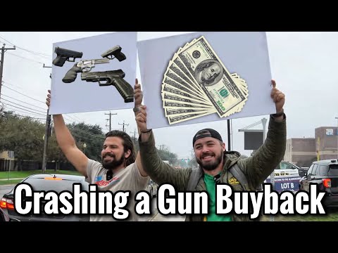 We Got Kicked Out of a Gun Buyback