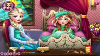 Anna Frozen Flu Doctor ♥ Disney Princess Anna Flu Doctor Game ♥ Elsa and Anna Games screenshot 1